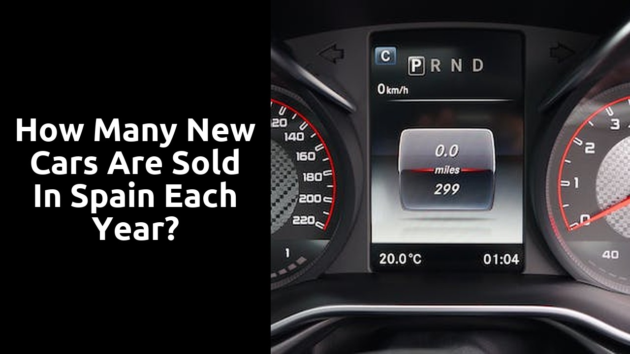 How many new cars are sold in Spain each year?