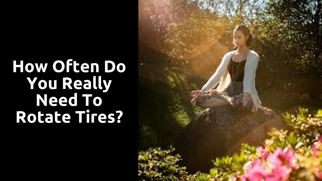 How often do you really need to rotate tires?