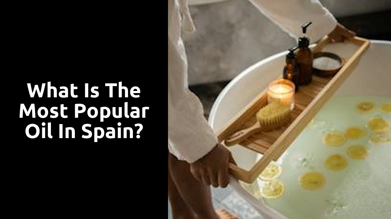 What is the most popular oil in Spain?